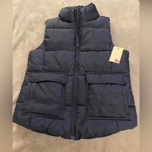 NWT Navy Blue Puffer Vest
